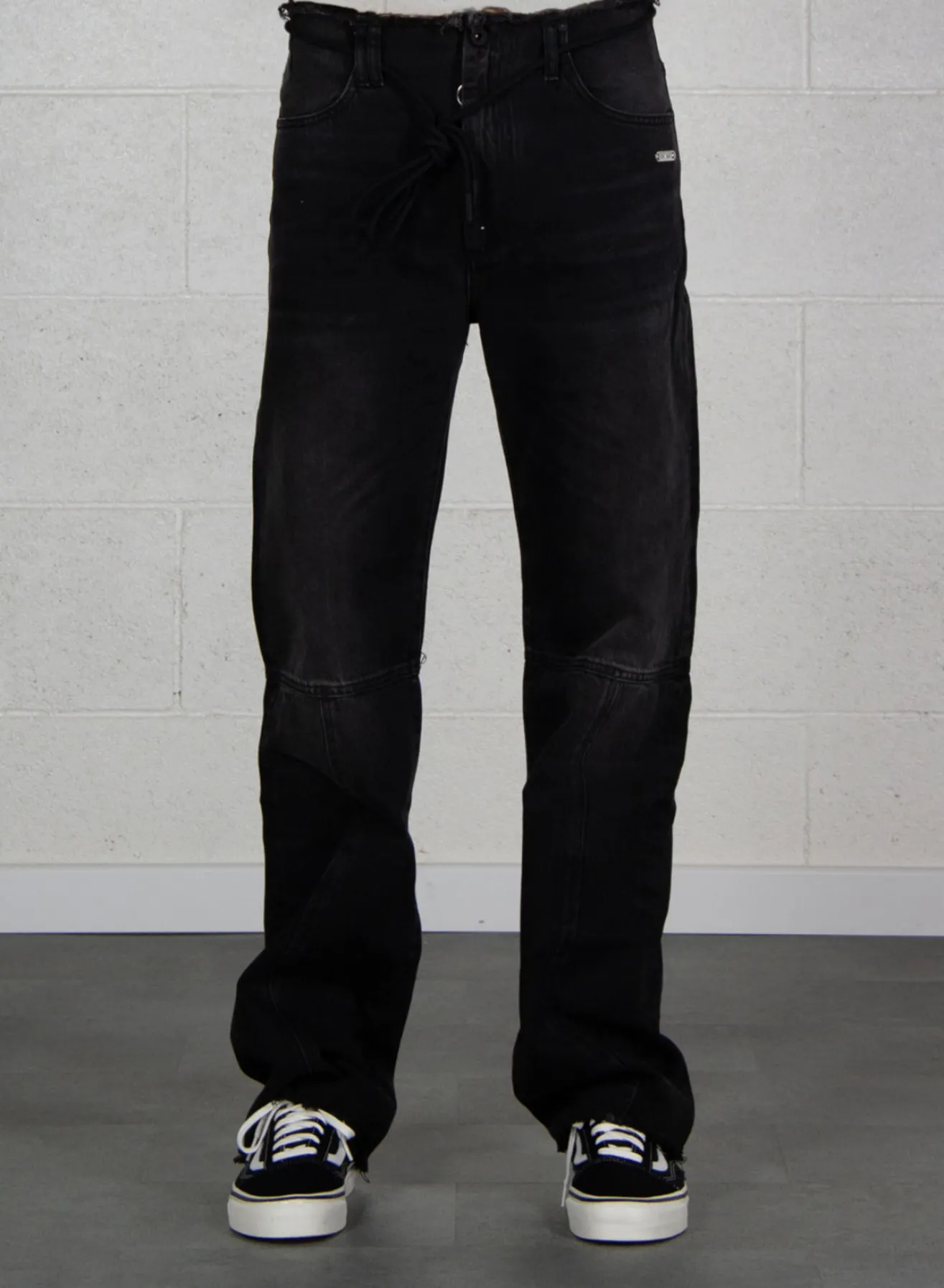 Pantaloni<JEANS STRAIGHT LEG PANT Grigio