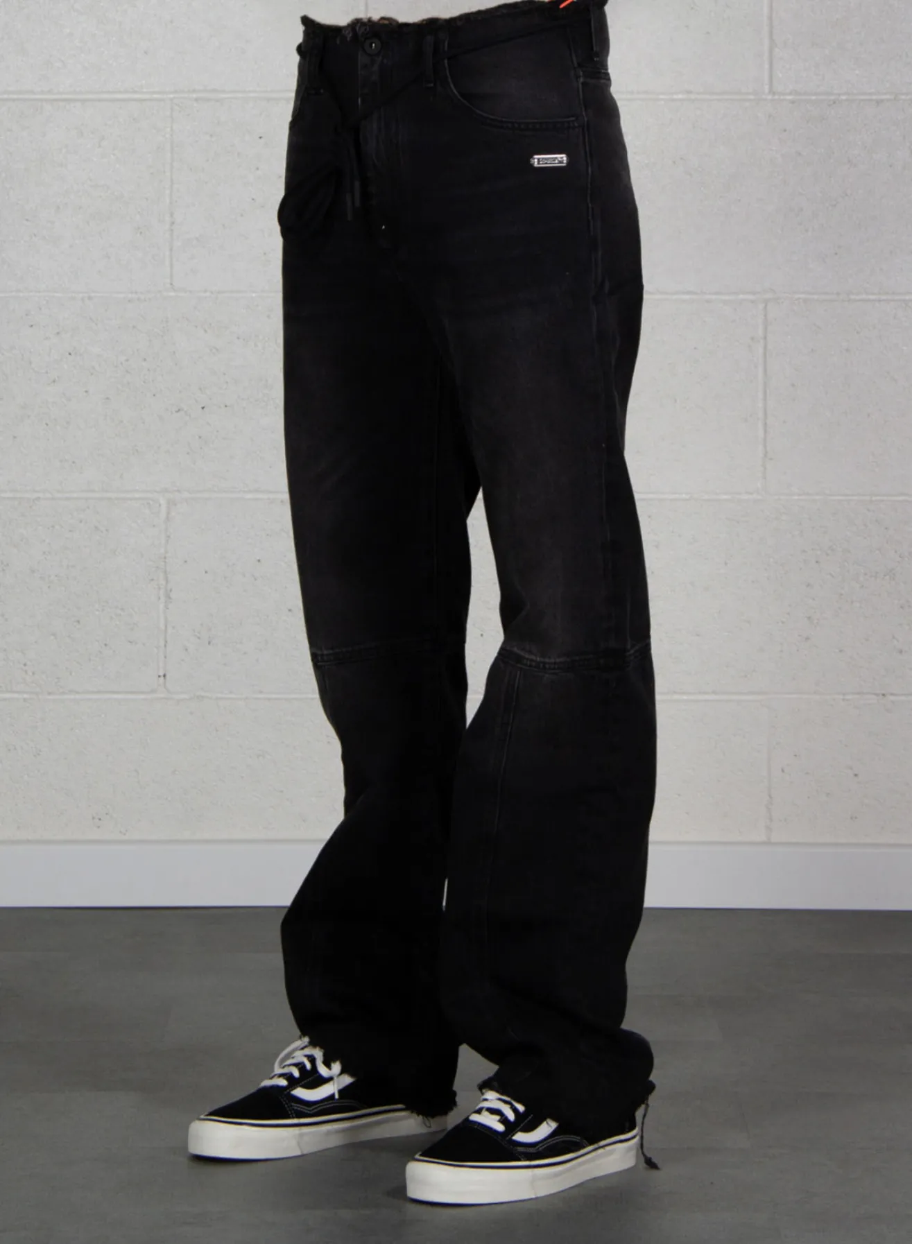 Pantaloni<JEANS STRAIGHT LEG PANT Grigio