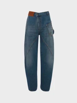 JW ANDERSON Jeans<JEANS TWISTED WORKWEAR Blu