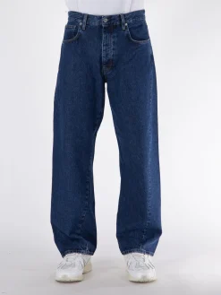SUNFLOWER Jeans<JEANS WIDE TWIST Blu