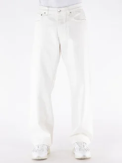 SUNFLOWER Jeans<JEANS WIDE TWIST Bianco