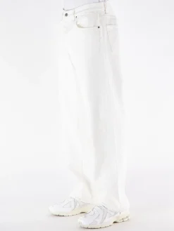 SUNFLOWER Jeans<JEANS WIDE TWIST Bianco