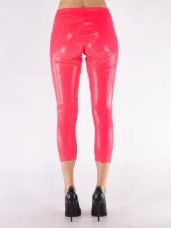 JUNYA WATANABE Pantaloni<LEGGINGS 7/8 LUCIDO Fuxia