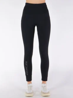 MONCLER GRENOBLE Pantaloni<LEGGINGS IN JERSEY Nero