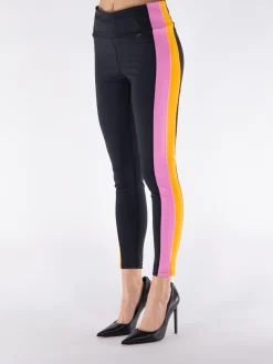 GOLDBERGH Pantaloni<LEGGINS MOVE TIGHT Giallo, Nero, Rosa