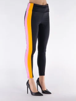 GOLDBERGH Pantaloni<LEGGINS MOVE TIGHT Giallo, Nero, Rosa