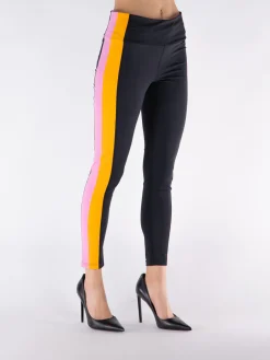 GOLDBERGH Pantaloni<LEGGINS MOVE TIGHT Giallo, Nero, Rosa
