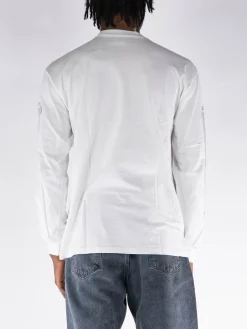 ARIES T-Shirt<MAGLIA ML TIME MACHINE Bianco, Grigio