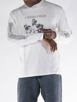 ARIES T-Shirt<MAGLIA ML TIME MACHINE Bianco, Grigio