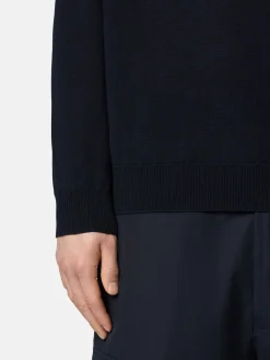 STONE ISLAND Felpe<MAGLIONE GIROCOLLO GHOST Blu