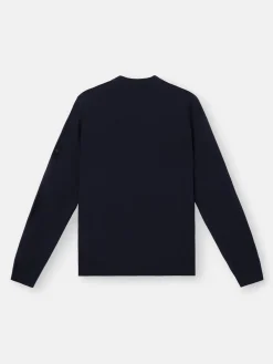 STONE ISLAND Felpe<MAGLIONE GIROCOLLO GHOST Blu