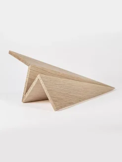 L10 Accessori Decorativi<MAVERICK OAK LARGE IN LEGNO Beige