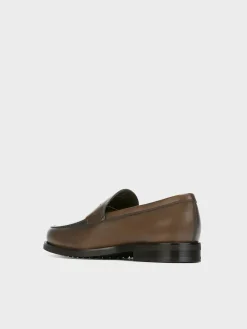 TOD'S Mocassini<MOCASSINO FORMALE GOMMA Marrone