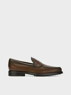 TOD'S Mocassini<MOCASSINO FORMALE GOMMA Marrone