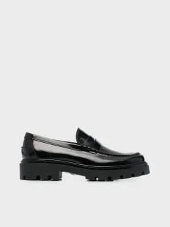 Mocassini<MOCASSINO GOMMA PESANTE 08J Nero