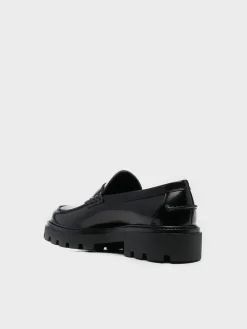 Mocassini<MOCASSINO GOMMA PESANTE 08J Nero
