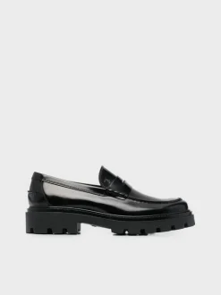 Mocassini<MOCASSINO GOMMA PESANTE 08J Nero