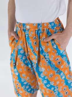 MARNI Shorts<PANTALONE Arancione, Bianco, Blu