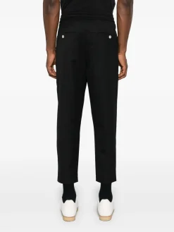 DRÔLE DE MONSIEUR Pantaloni<PANTALONE CROPPED Nero