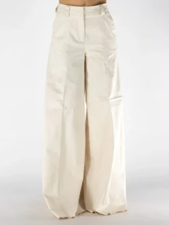 THE LATEST Pantaloni<PANTALONE ALMA Bianco