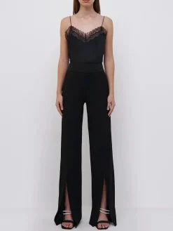 SIMKHAI Pantaloni<PANTALONE ARIAH FRONT SLIT Nero