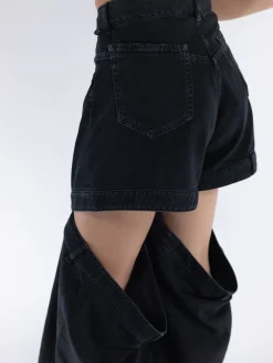 THE ATTICO Pantaloni<PANTALONE ASHTON LONG Nero