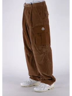 MONCLER Pantaloni<PANTALONE BAGGY Marrone