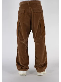 MONCLER Pantaloni<PANTALONE BAGGY Marrone