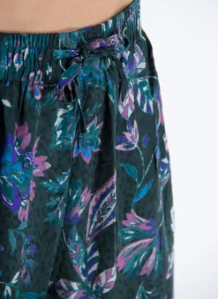 ISABEL MARANT Pantaloni<PANTALONE BENTON Azzurro, Nero, Verde, Viola
