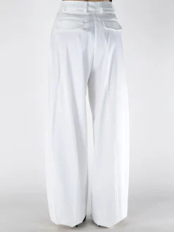 THE LATEST Pantaloni<PANTALONE BILLIE Bianco