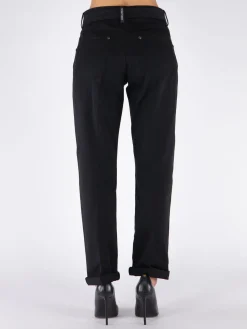 TOM FORD Pantaloni<PANTALONE BOYFRIEND FIT BELT Nero