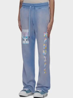 NAHMIAS Pantaloni<PANTALONE BUNNY BAGGY Azzurro