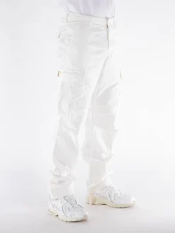 CARHARTT WIP Pantaloni<PANTALONE CARGO Bianco