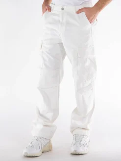 CARHARTT WIP Pantaloni<PANTALONE CARGO Bianco