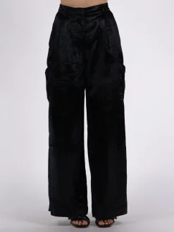 LOULOU STUDIO Pantaloni<PANTALONE CARGO Nero