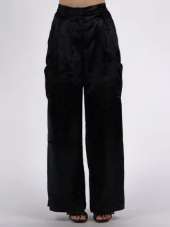 LOULOU STUDIO Pantaloni<PANTALONE CARGO Nero