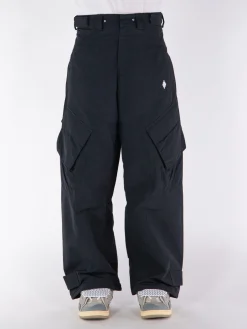 MARCELO BURLON Pantaloni<PANTALONE CARGO CROSS WIDE Nero