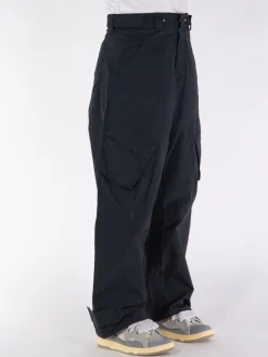 MARCELO BURLON Pantaloni<PANTALONE CARGO CROSS WIDE Nero