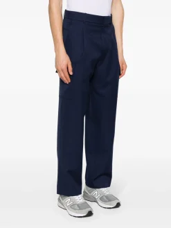 DROLE DE MONSIEUR Pantaloni<PANTALONE CARGO LAINE Blu