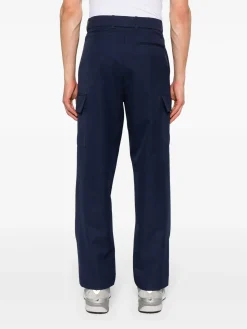 DROLE DE MONSIEUR Pantaloni<PANTALONE CARGO LAINE Blu