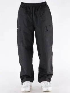 POP TRADING COMPANY Pantaloni<PANTALONE CARGO TRACK Nero