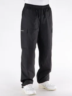 POP TRADING COMPANY Pantaloni<PANTALONE CARGO TRACK Nero