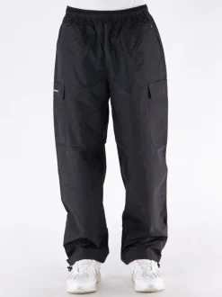POP TRADING COMPANY Pantaloni<PANTALONE CARGO TRACK Nero