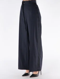 SACAI Pantaloni<PANTALONE CHALK STRIPE Blu