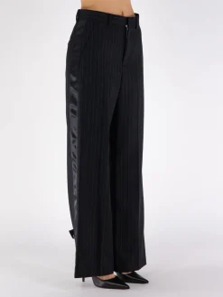 SACAI Pantaloni<PANTALONE CHALK STRIPE Nero