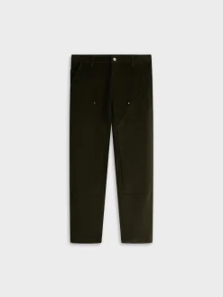 DROLE DE MONSIEUR Pantaloni<PANTALONE CHARPENTIER CORDUROY Verde