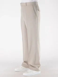 SUNFLOWER Pantaloni<PANTALONE CHINO CON PINCES RELAXED Beige