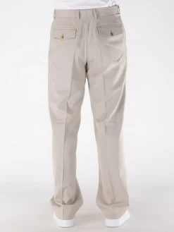 SUNFLOWER Pantaloni<PANTALONE CHINO CON PINCES RELAXED Beige