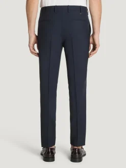 PT Pantaloni<PANTALONE CHINO DIECI CON PINCES Blu