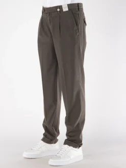 MYTHS Pantaloni<PANTALONE CHINO LUNGO Marrone